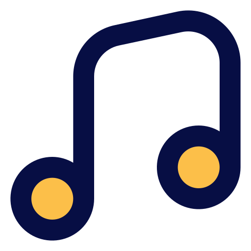 musica Generic Outline Color icona