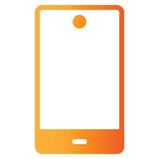 smartphone Generic Flat Gradient icona