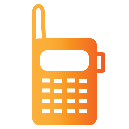 walkie-talkie Generic Flat Gradient icon