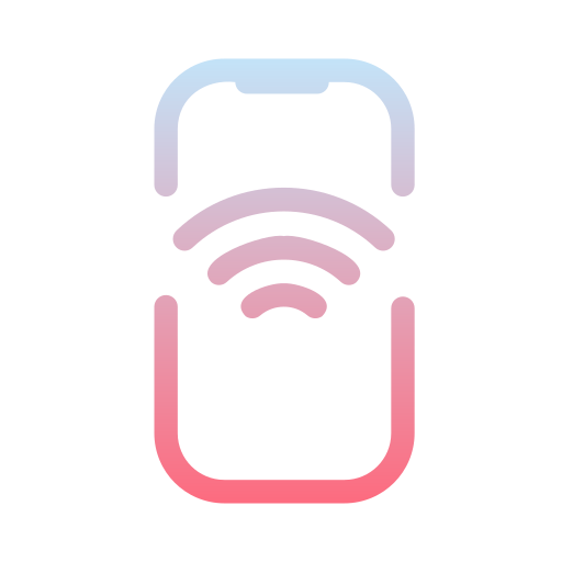 Wireless charger Generic Gradient icon