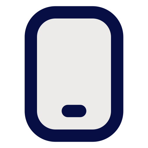 携帯電話 Generic Outline Color icon