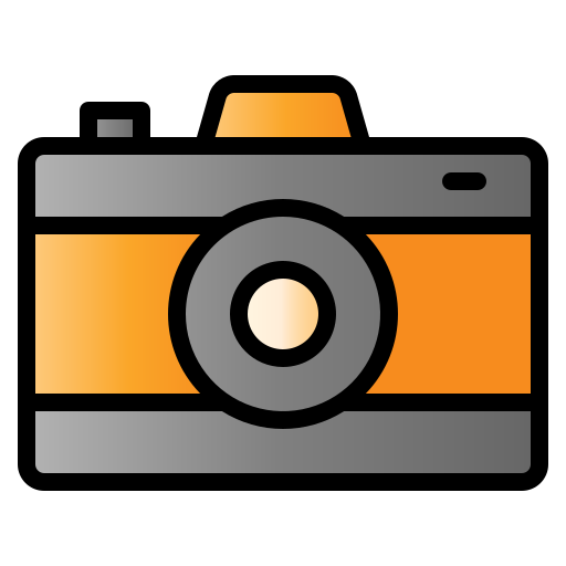 카메라 Generic Outline Gradient icon