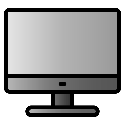 Монитор Generic Outline Gradient иконка