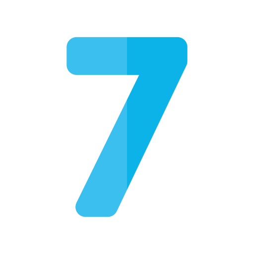 sieben Generic Flat icon