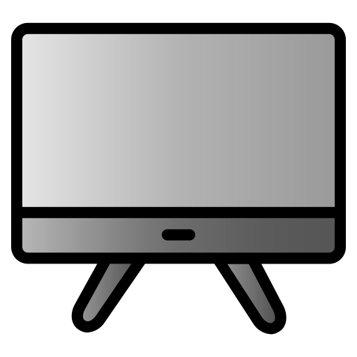 televisione Generic Outline Gradient icona