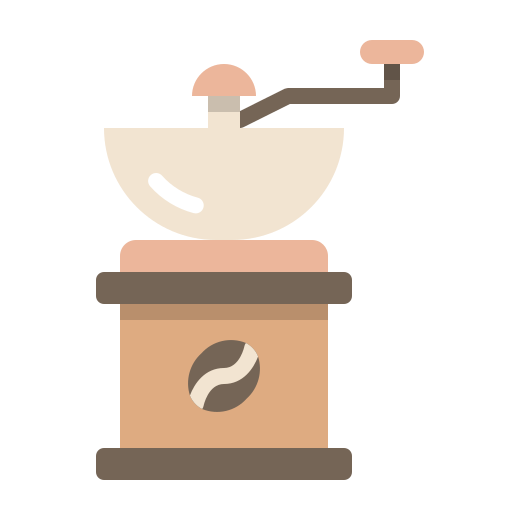 コーヒーミル Generic Flat icon