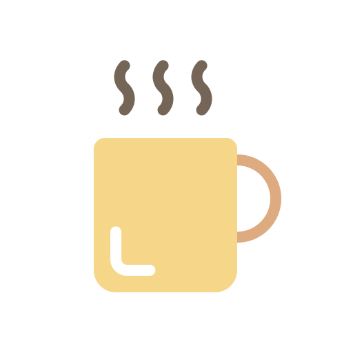 hete koffie Generic Flat icoon