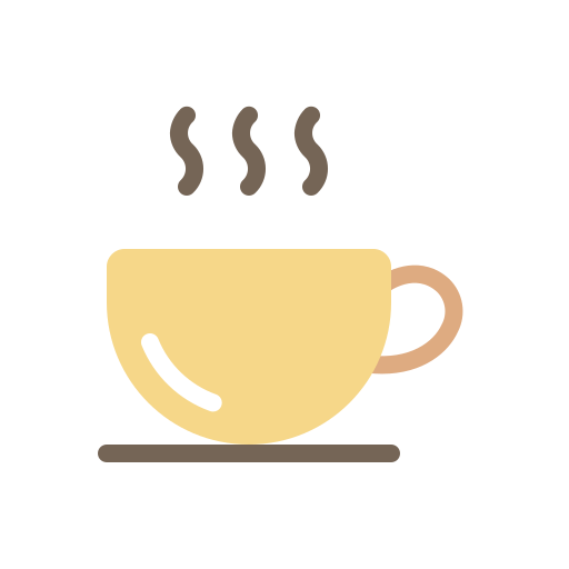 hete koffie Generic Flat icoon
