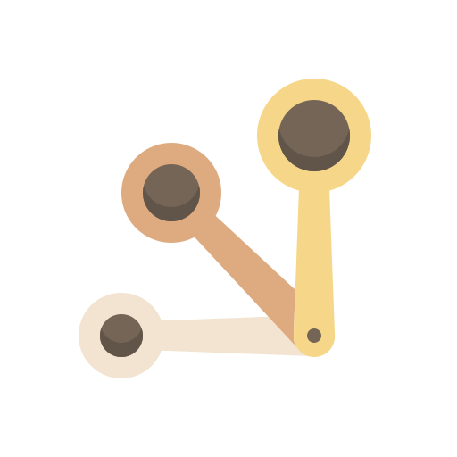 Measuring spoons Generic Flat icon