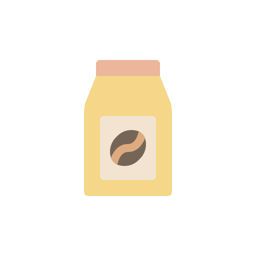 커피 팩 Generic Flat icon
