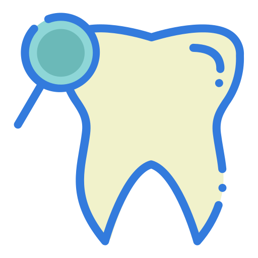chequeo dental Generic Outline Color icono