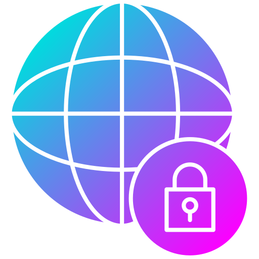 インターネットセキュリティ Generic Flat Gradient icon
