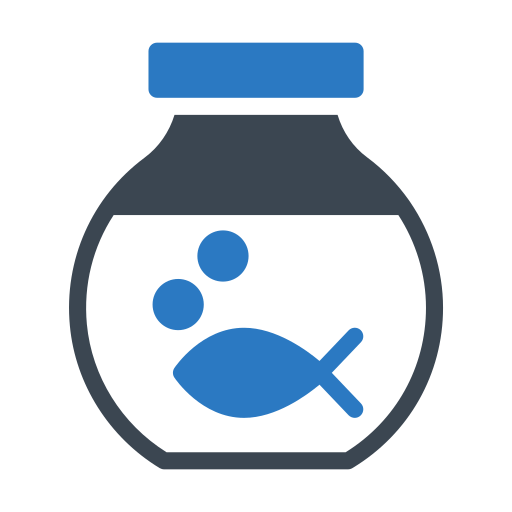 Fish bowl Generic Blue icon