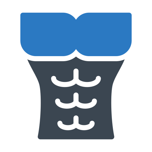 sześciopak Generic Blue ikona