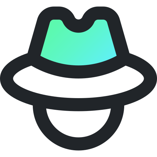 hoed Generic Outline Gradient icoon