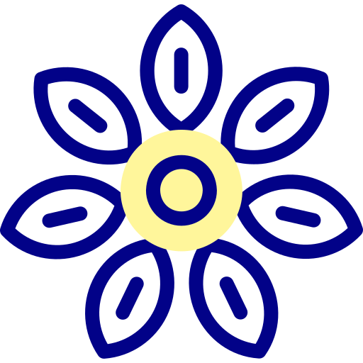 チャクラ Detailed Mixed Lineal color icon