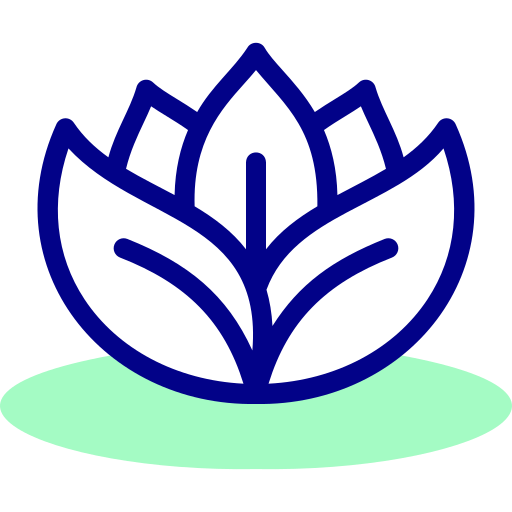 Lotus Detailed Mixed Lineal color icon