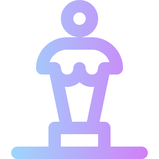 statua Super Basic Rounded Gradient ikona