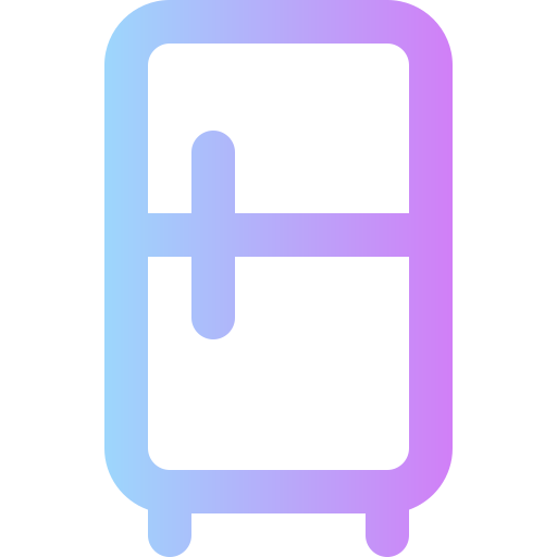 冷蔵庫 Super Basic Rounded Gradient icon