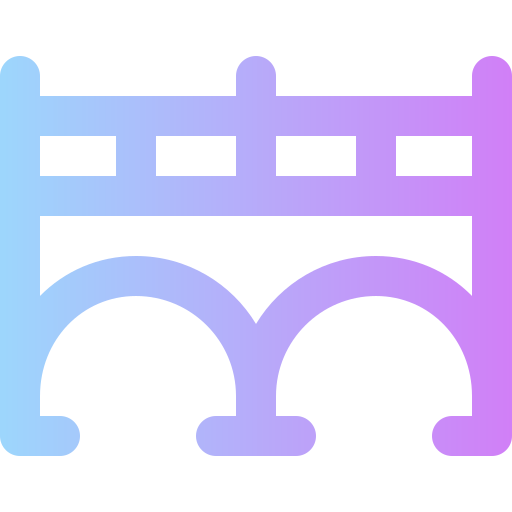 puente Super Basic Rounded Gradient icono