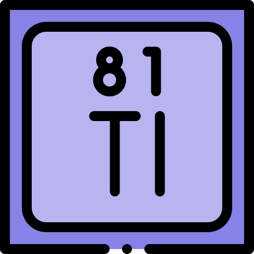 タリウム Detailed Rounded Lineal color icon