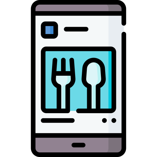 aplikacja do jedzenia Special Lineal color ikona