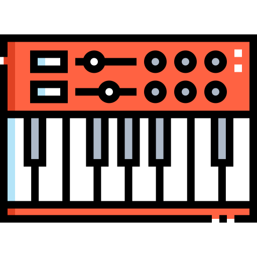 Midi Detailed Straight Lineal color icon