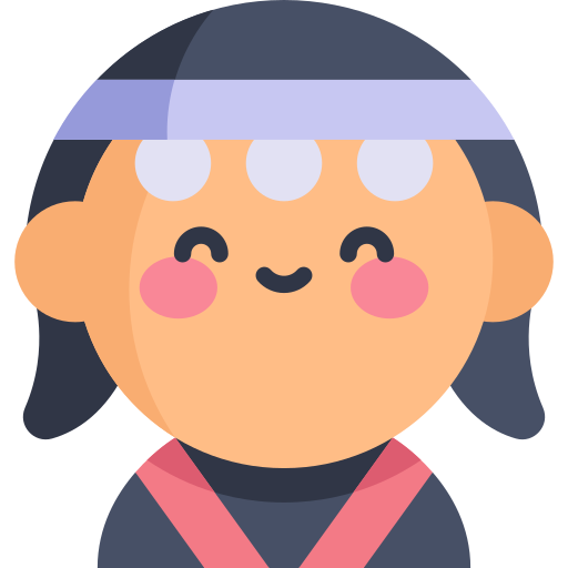 Indigenous Kawaii Flat icon