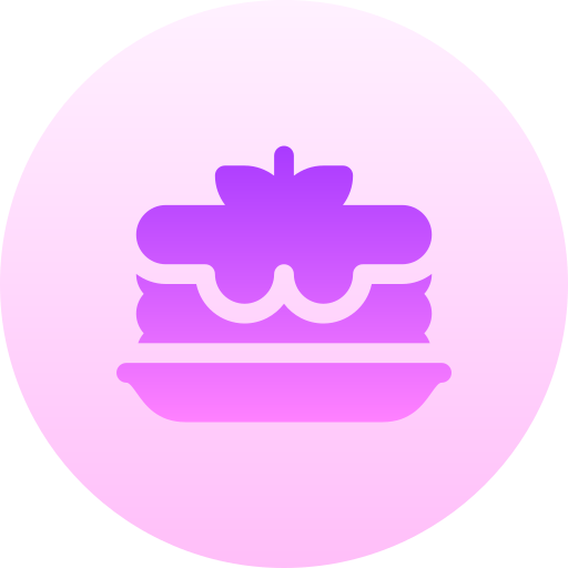 pancake Basic Gradient Circular icona