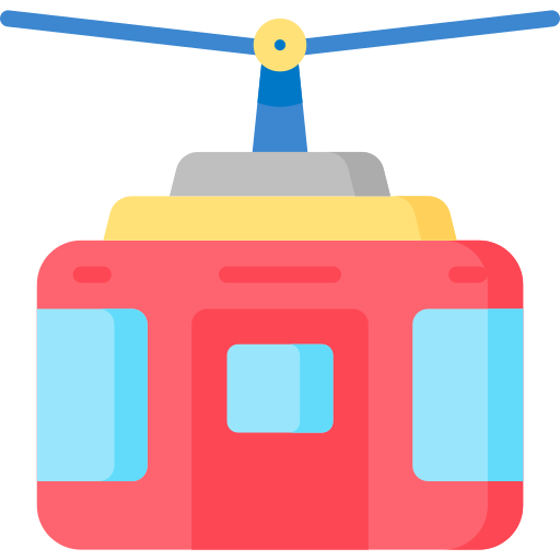 Cable car Special Flat icon