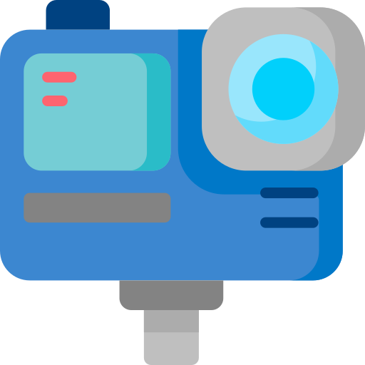 Action camera Special Flat icon