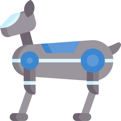 Робот-собака Special Flat иконка