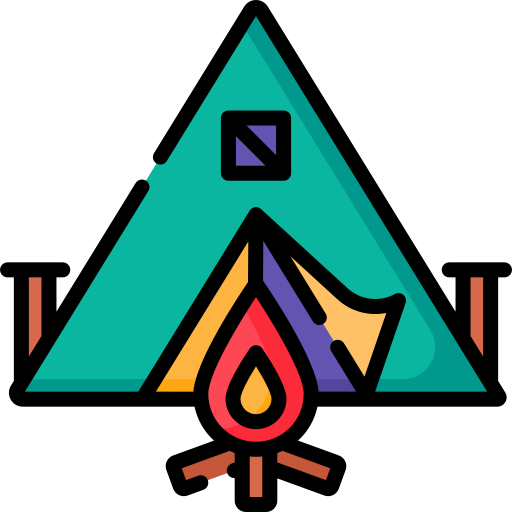 캠핑 Special Lineal color icon