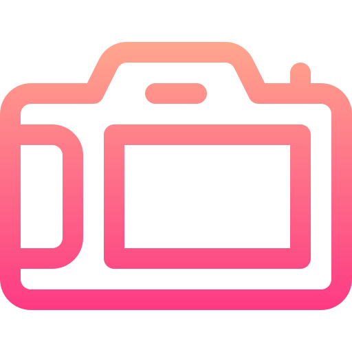videokamera Basic Gradient Lineal color icon