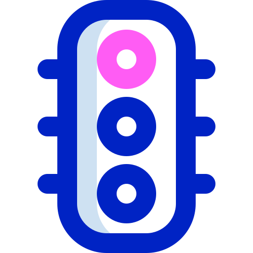 Traffic lights Super Basic Orbit Color icon