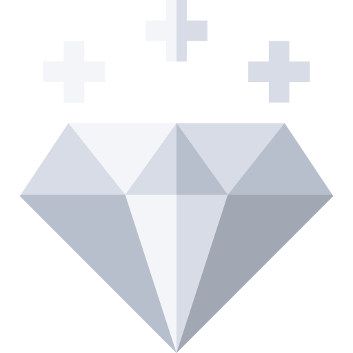 ダイヤモンド Basic Straight Flat icon