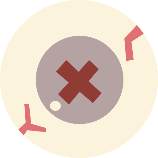 augapfel Cartoon Flat icon