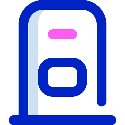 우편함 Super Basic Orbit Color icon