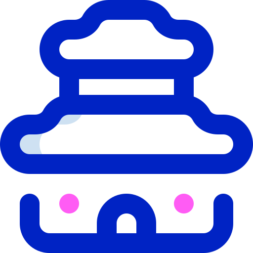 Pagoda Super Basic Orbit Color icon