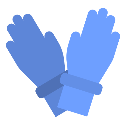 Rubber gloves Generic Flat icon
