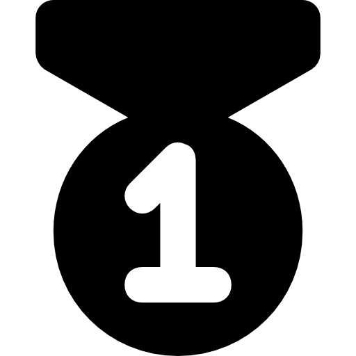 medaglia Prosymbols Solid icona