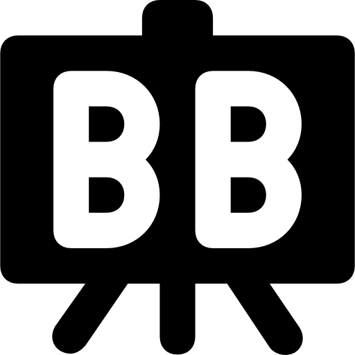 Blackboard Prosymbols Solid icon