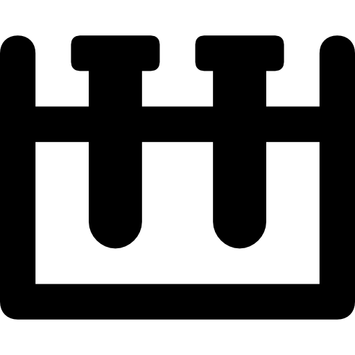 Test tube Prosymbols Solid icon