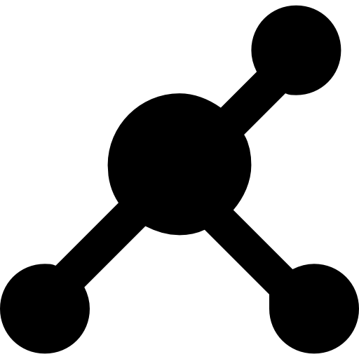molécula Prosymbols Solid icono
