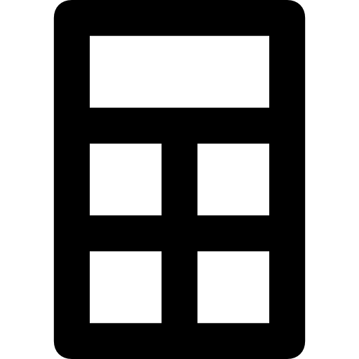 calculatrice Prosymbols Solid Icône