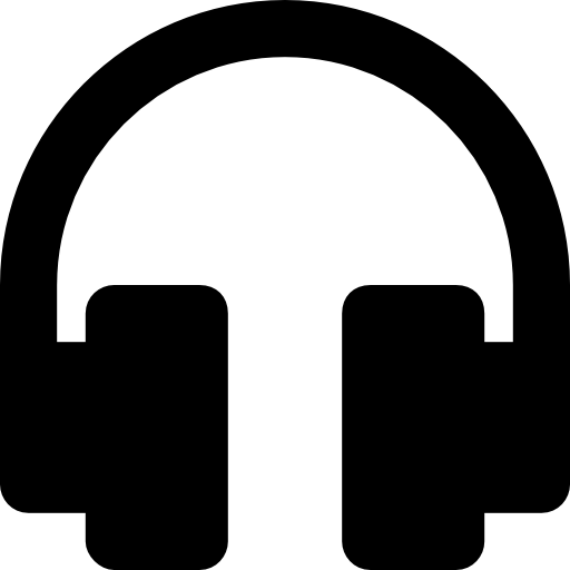 kopfhörer Prosymbols Solid icon