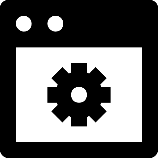 브라우저 Prosymbols Solid icon