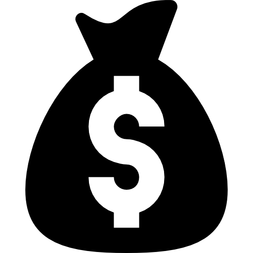 geldtasche Prosymbols Solid icon