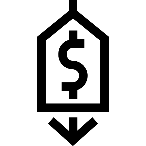 metka Basic Straight Lineal ikona