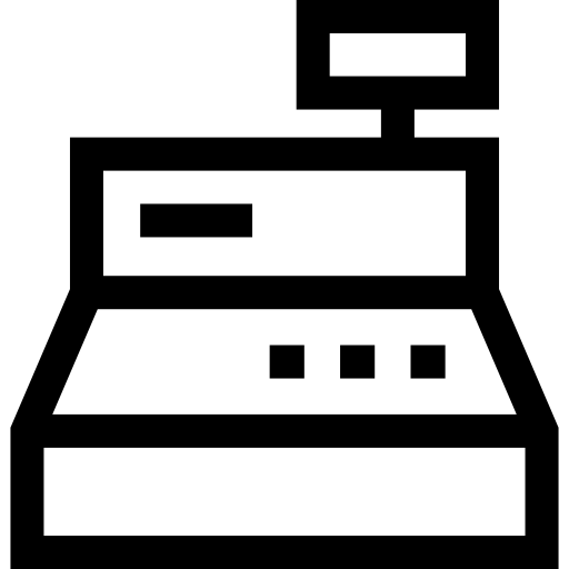 Кассовый аппарат Basic Straight Lineal иконка